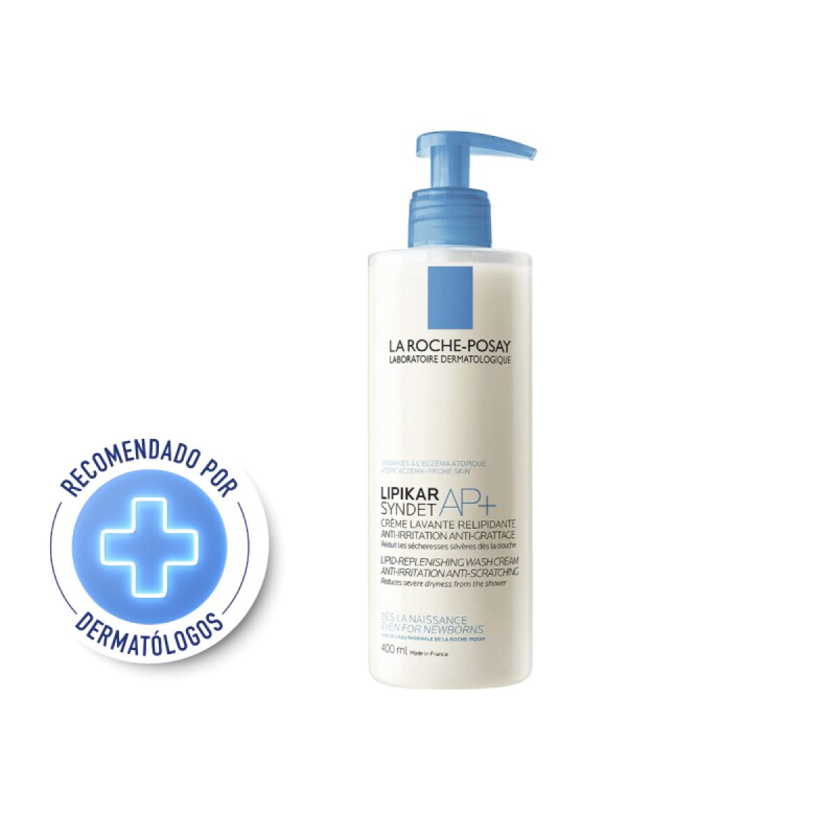 Crema de ducha La Roche Posay Lipikar Syndet AP+ 400 ml 