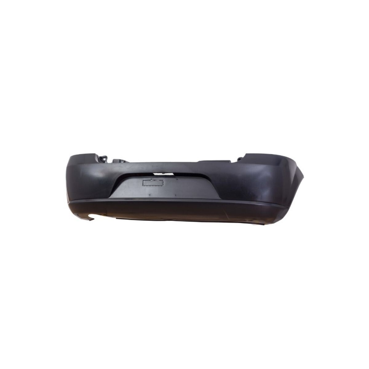 PARAGOLPE TRASERO NEGRO LISO 