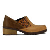 Macri Zapato Casual Dama Comb.2 Elást.t/bajo Foliado Cuero/animal Print Maiz-animal Print