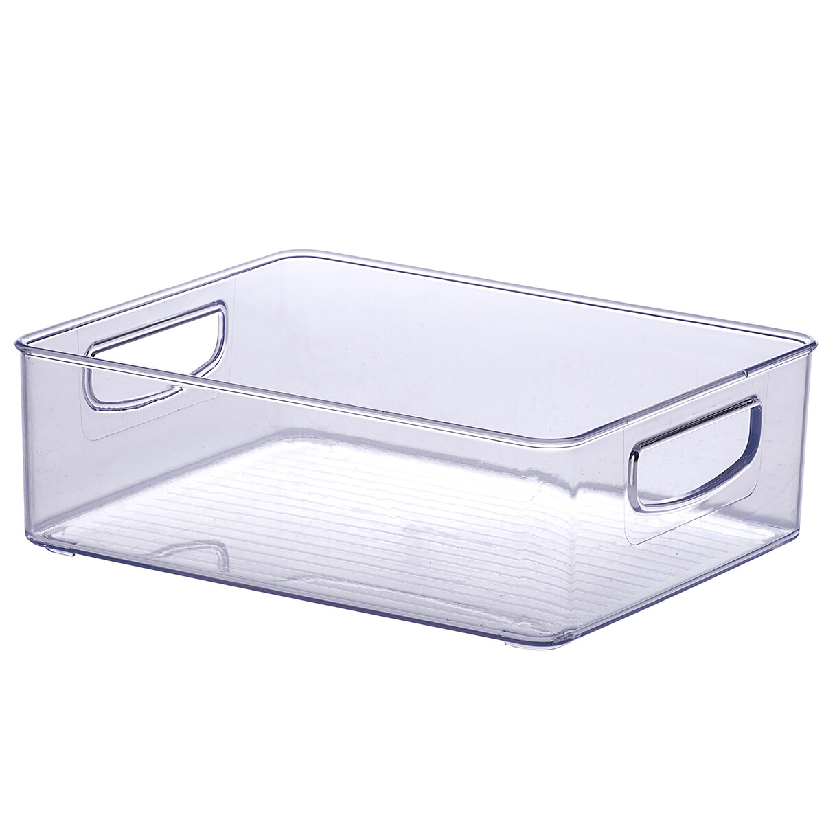 Caja organizadora acrílico multiuso 31 cm - TRANSPARENTE 