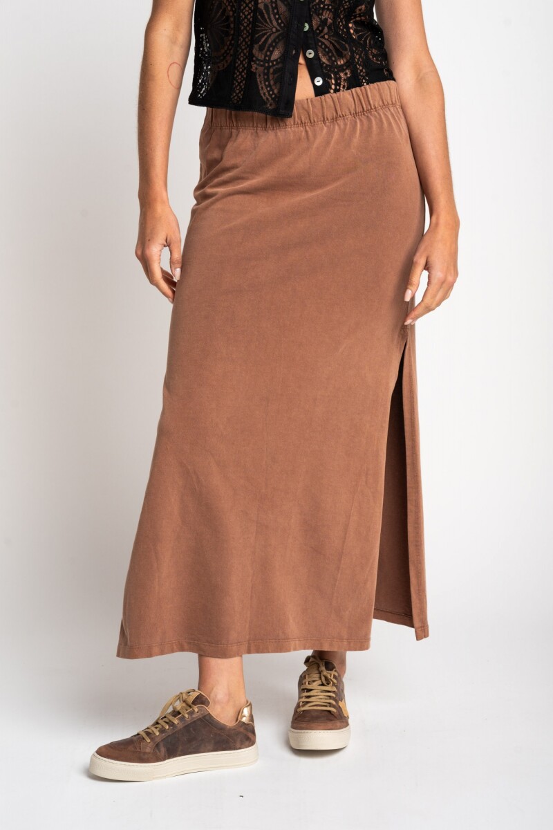 Falda Lavada Tajo Vison