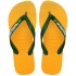 Sandalias Havaianas Brasil Logo Hombre Amarillo Pop
