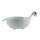 Bowl Plato Diseño Dinosaurio para Comida Bebé en Plástico Verde