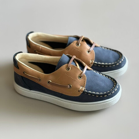 Zapato Nautico Navy