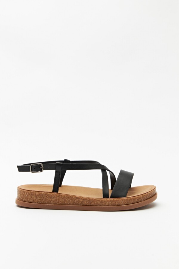 SANDALIA TULSAN Negro