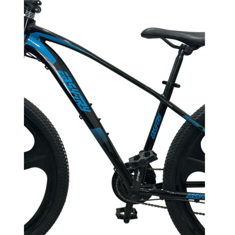 Bicicleta MTB Easy Try Rod. 27.5 Negra/Azul AZUL-NEGRO