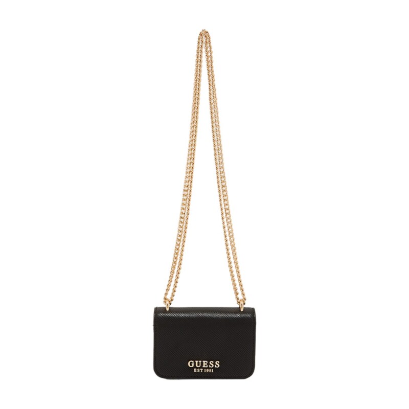 MINI CARTERA GUESS ALEXIE MINI VG841677 Negrouniforme