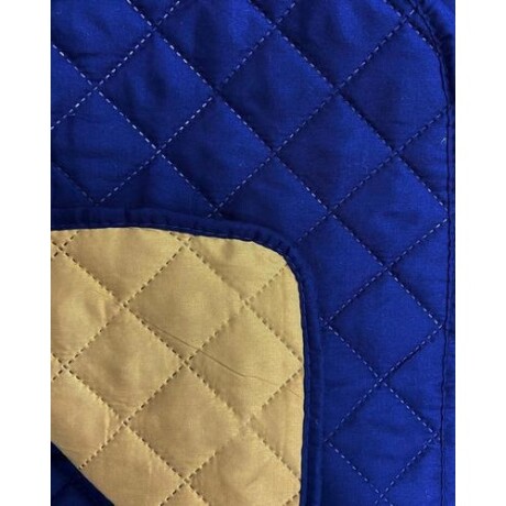 Cubre sofá reversible 2 cuerpos Azul/Beige Azul