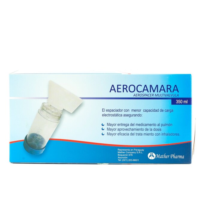 AEROCAMARA MULTIVALVULA UNID X 350 ML. única