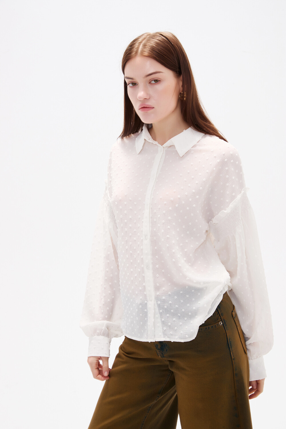 Camisa Winki Marfil / Off White