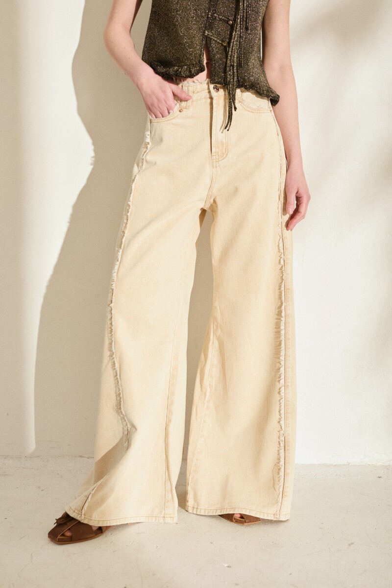 PRE VENTA JEAN WIDE XL RAW - Crudo 
