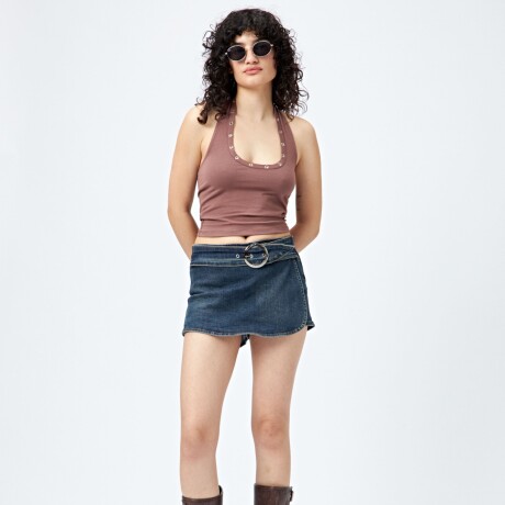 FALDA BRIO Azul Oscuro