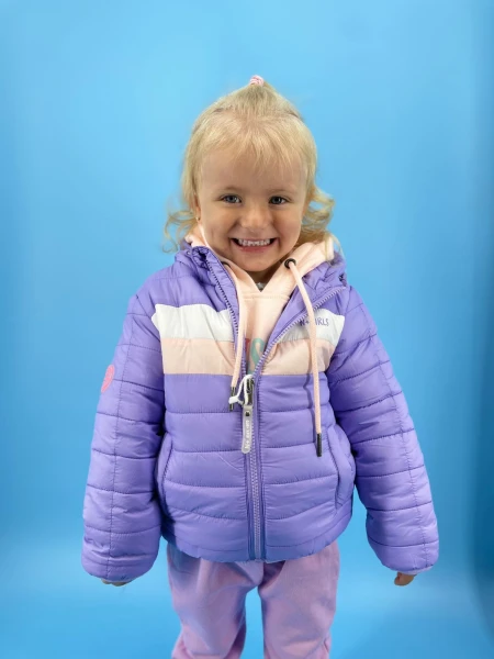 CAMPERA N.SAILS 80871 BEBA 2FRANJAS LILA
