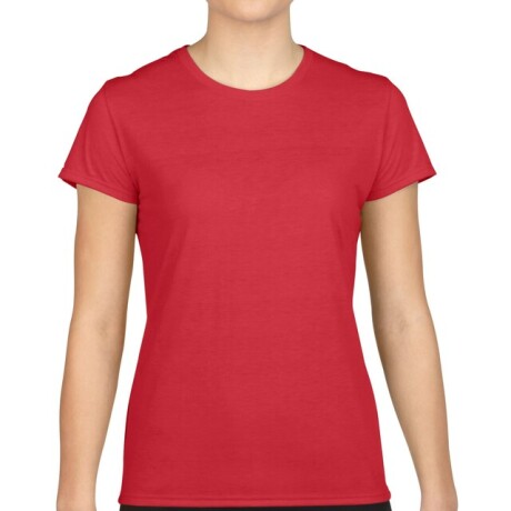 Camiseta Gildan Clásica Rojo