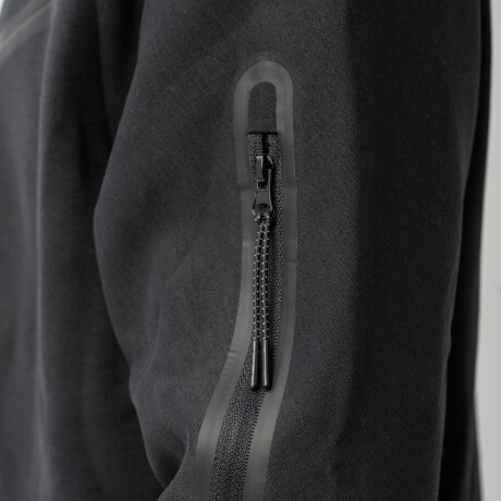 Campera Menpi Alta Calidad Moda Hombre Deportivo C/Capucha Negro S/C