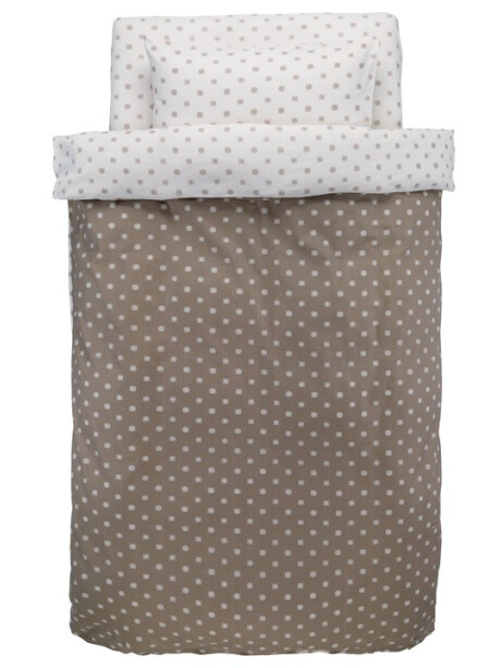 Juego sábana y funda nórdica BIANA 155x220 arena Juego sábana y funda nórdica BIANA 155x220 arena