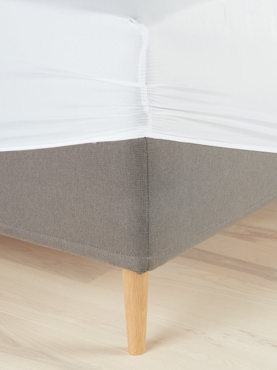 Sábana bajera micro MIRIAM 90x200x25 blanco 