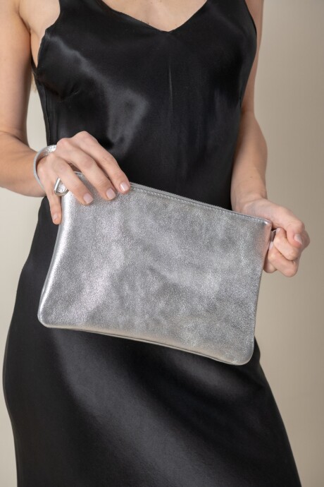 CARTERA HELIA Plateado