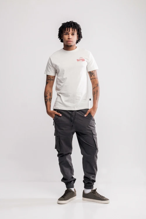 Pantalón de gabardina Pontevedra Gris oscuro
