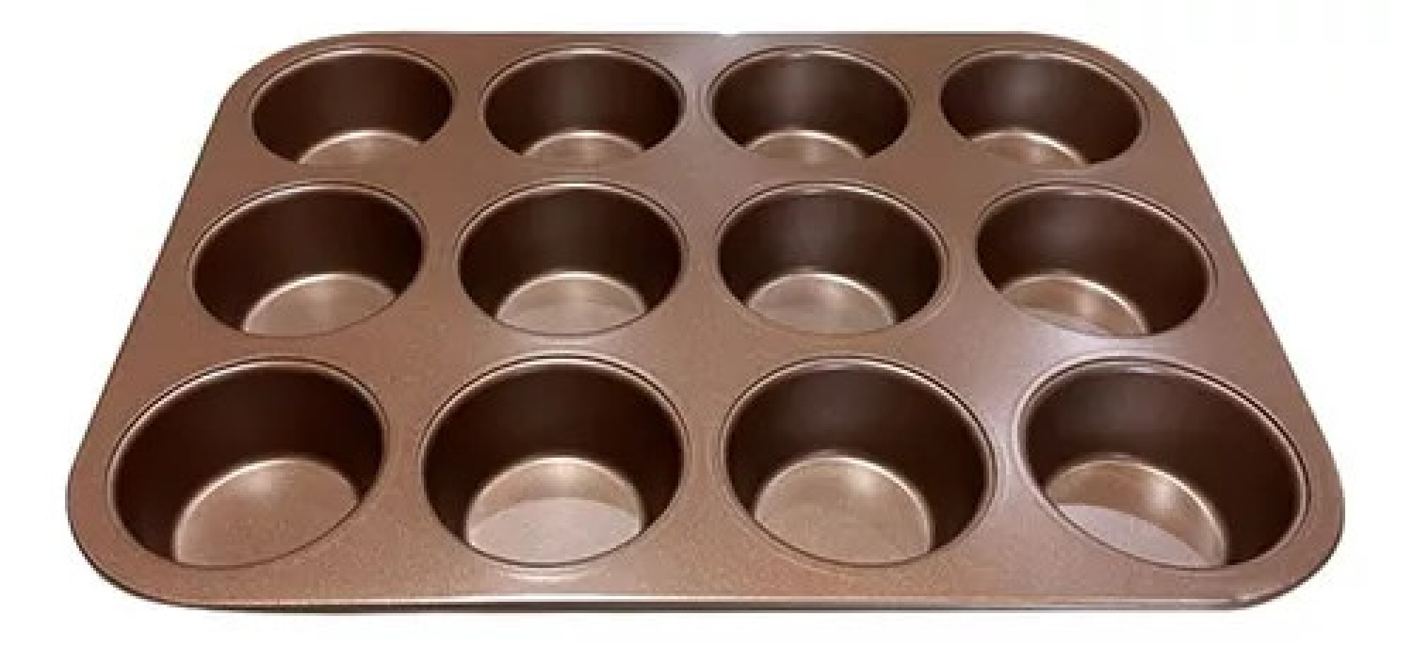 Molde Para 12 Muffins Hudson Con Antiadherente Cerámico — Hudson Cocina