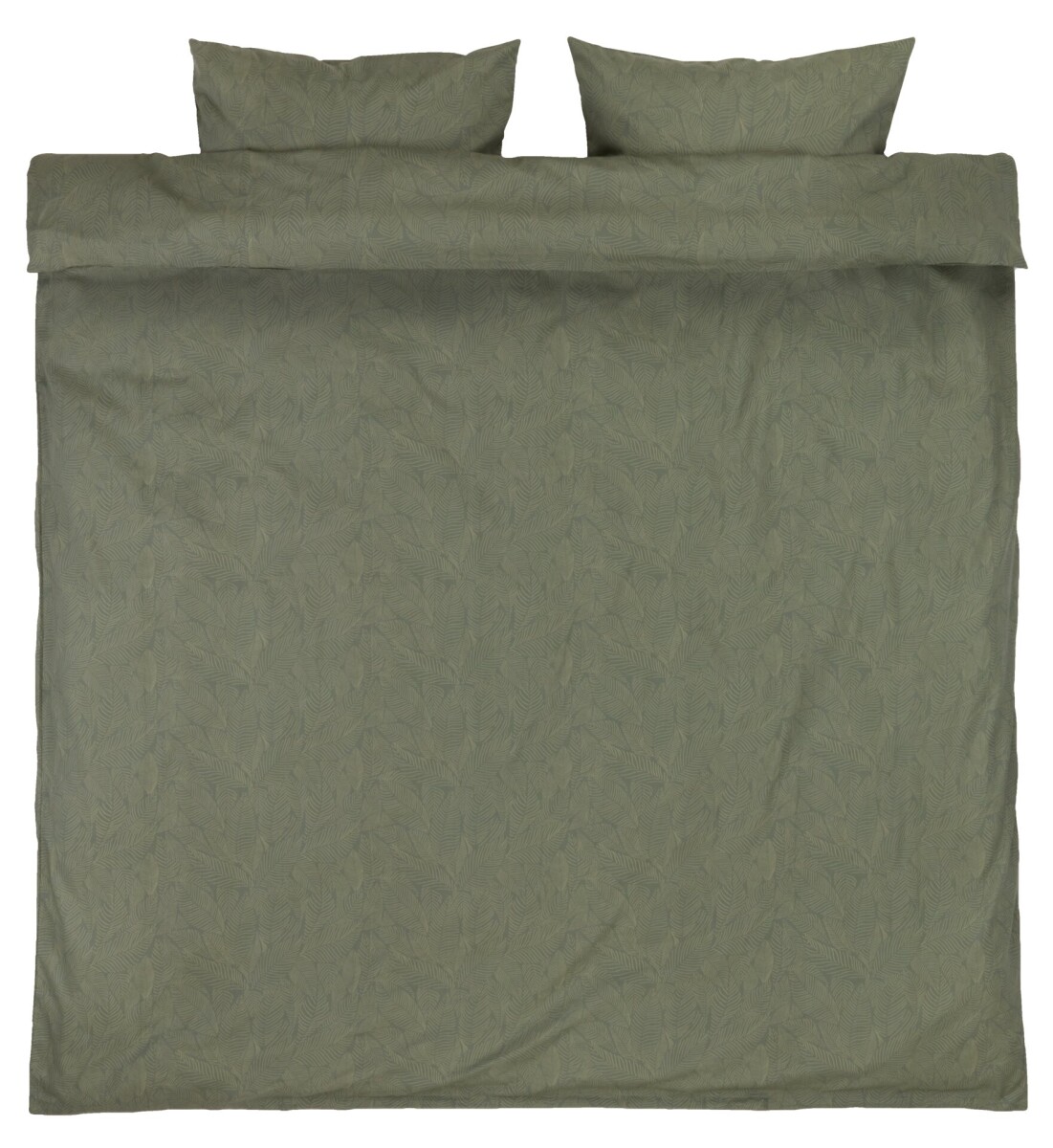 Juego funda nórdica TONE 240x220 verde - Verde oscuro 