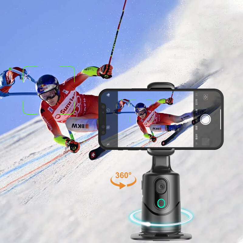 Trípode seguimiento facial rotación 360 bluetooth Trípode seguimiento facial rotación 360 bluetooth