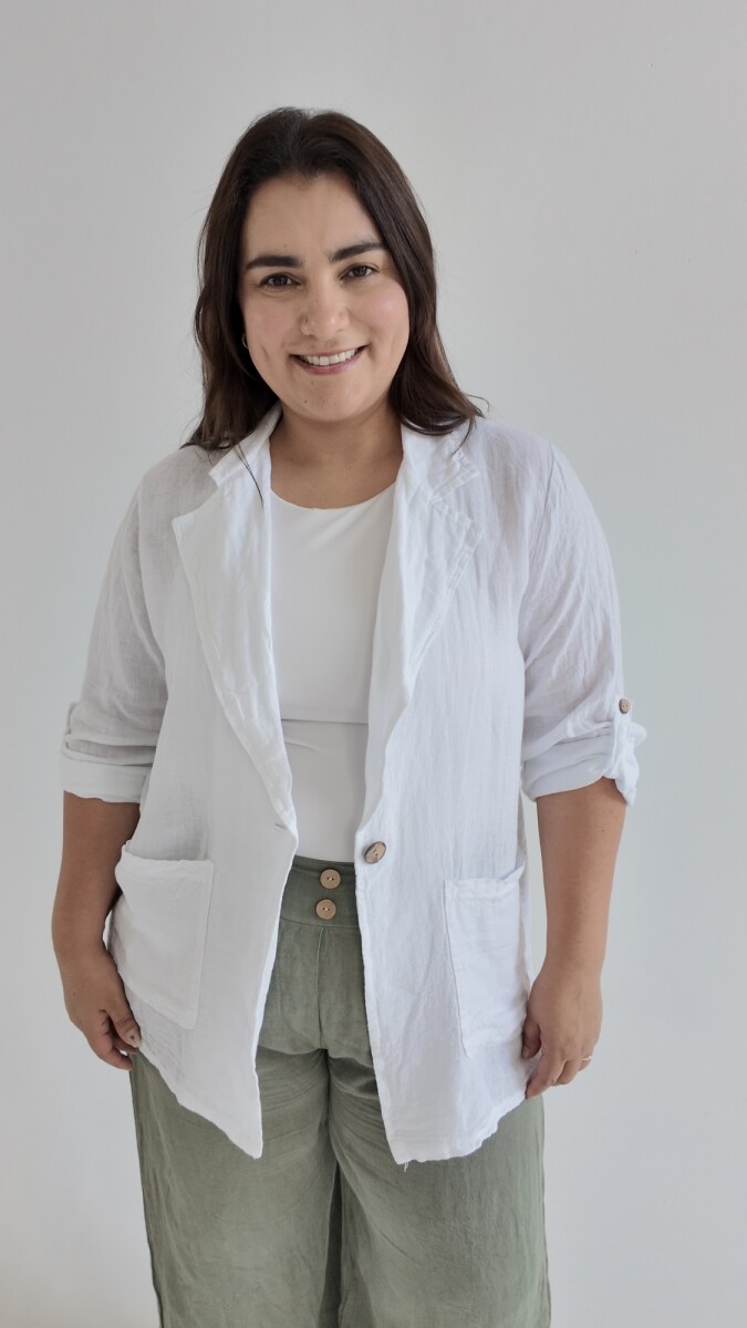 Blazer Luzbel - Blanco 