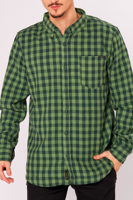 CAMISA ZIVO RUSTY Verde