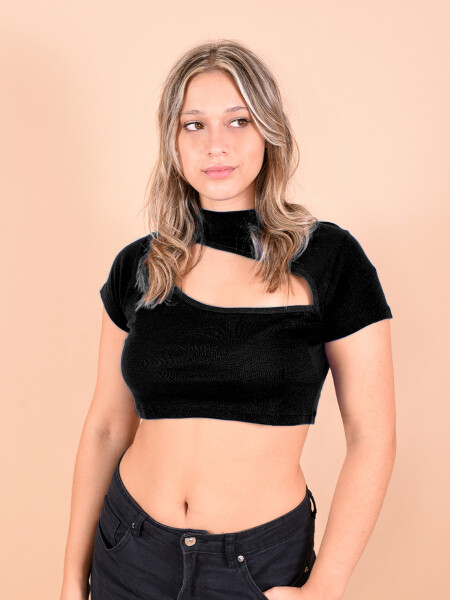 BLUSA ORNELLA NEGRO