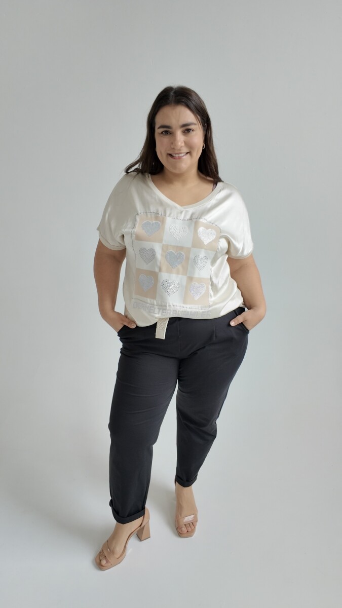 Remera Antonia - Beige 
