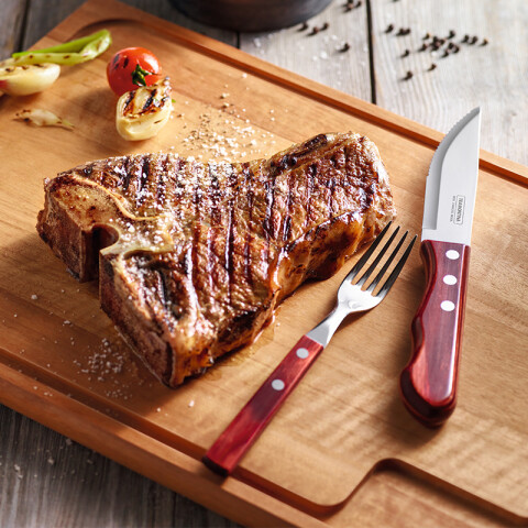 Tenedor rojo Jumbo (1 pz.) "Polywood" -TRAMONTINA TN9211