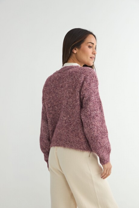 CARDIGAN YACA ROSADO