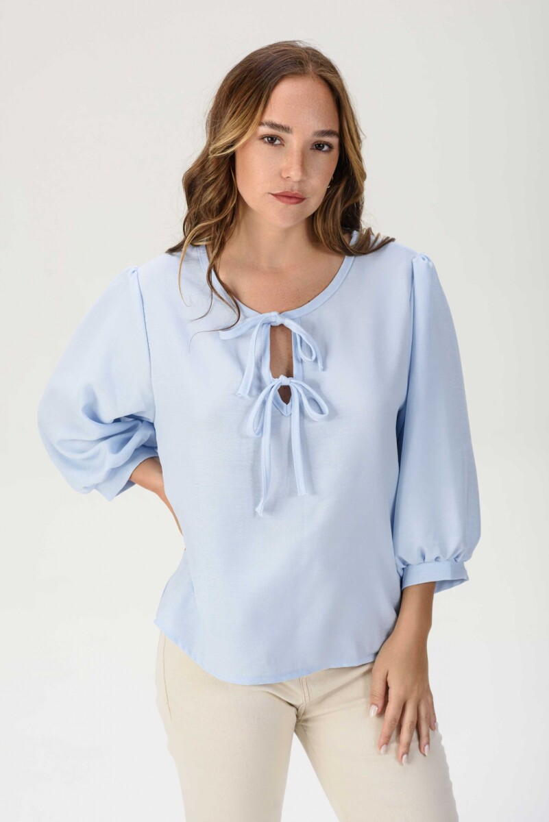 Camisa Aina - Celeste 