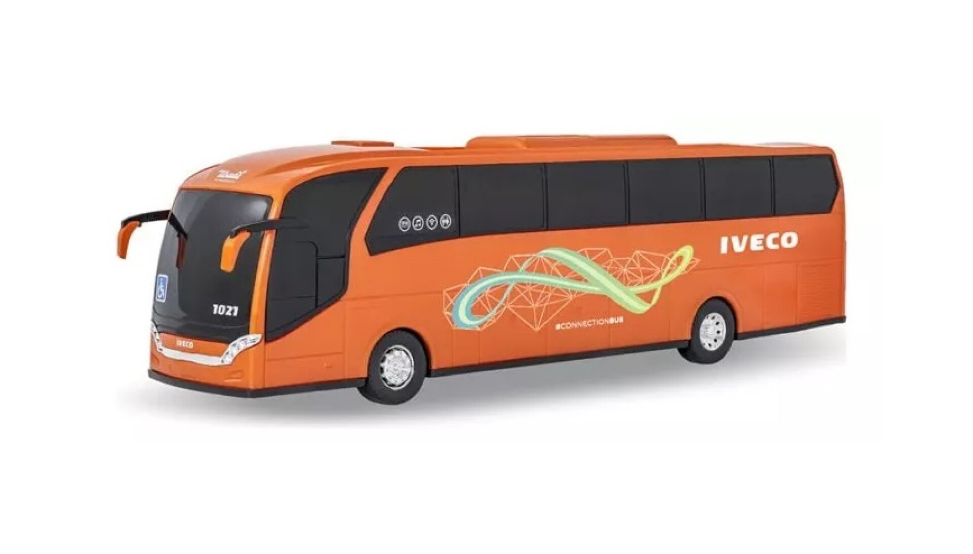 Autobús Grande De Juguete Iveco Licencia Oficial 