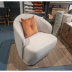 Poltrona Aura giratoria Beige Poltrona Aura giratoria Beige