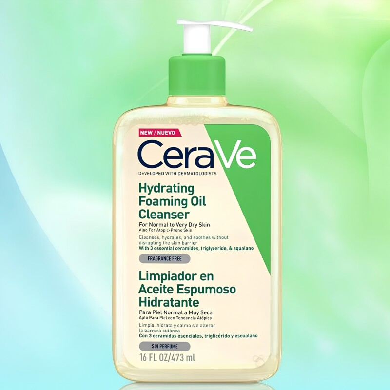 Limpiador En Aceite Espumoso Hidratante Cerave 473ml Limpiador En Aceite Espumoso Hidratante Cerave 473ml