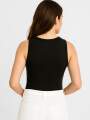 Tops Poppie Negro