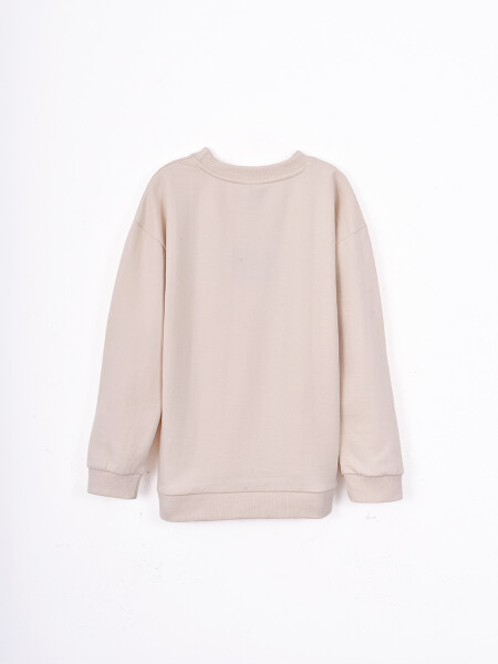 BUZO HOOWDY BEIGE CLARO