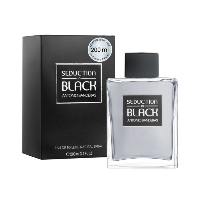 AB BLACK SEDUCTION MEN EDT FR. X 200 ML. única
