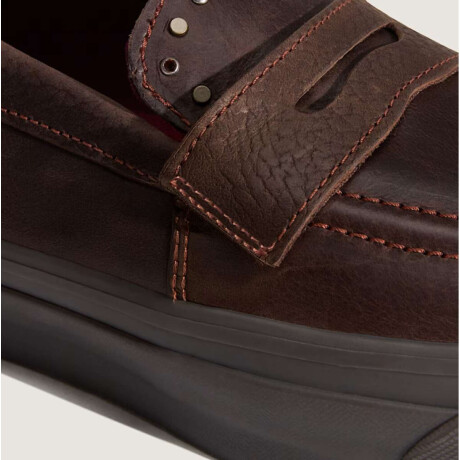 Championes Vans Lx Loafer 53 Hrdw Marron