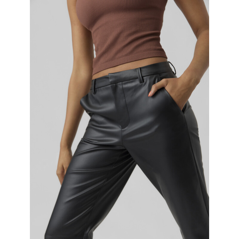 VMOLYMPIAZAMIRA MW STRAIGHT PL PANT NOOS BLACK