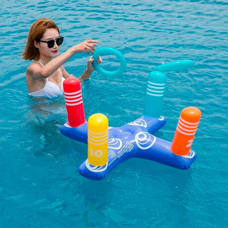 Set Inflables Juegos Accesorios X3 P/ Piscina Playa Set Inflables Juegos Accesorios X3 P/ Piscina Playa