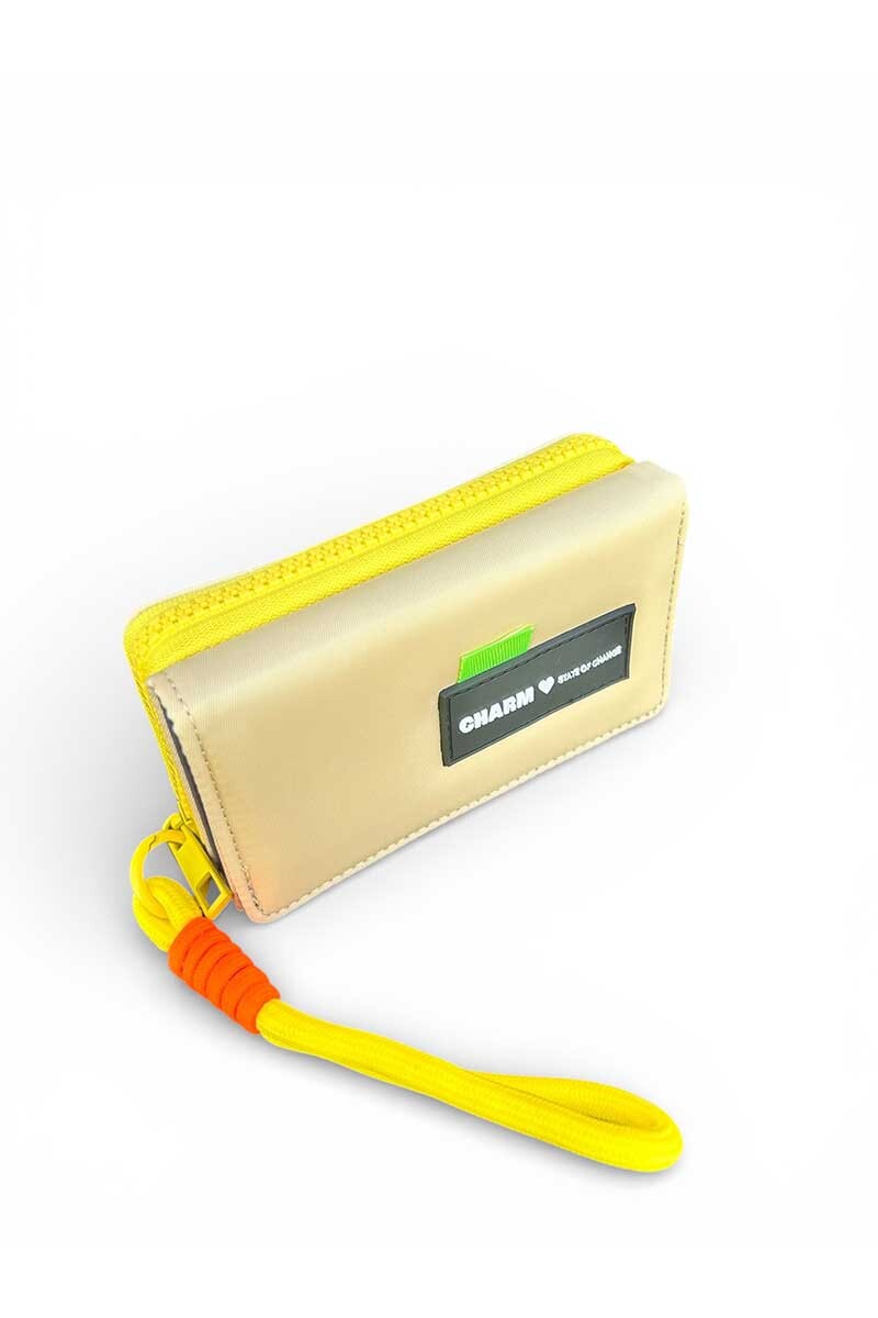 BILLETERA CHARM Amarillo