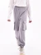 PANTALON CARGO BELISA GRIS OSCURO