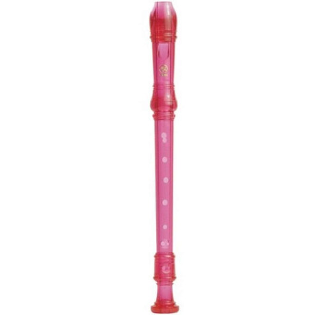Flauta Dulce Yamaha Yrs20 Soprano Barroca Rosa
