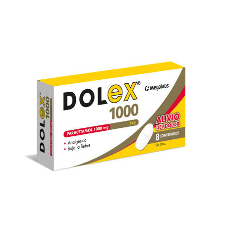 DOLEX 1000 / 8 COMPRIMIDOS DOLEX 1000 / 8 COMPRIMIDOS