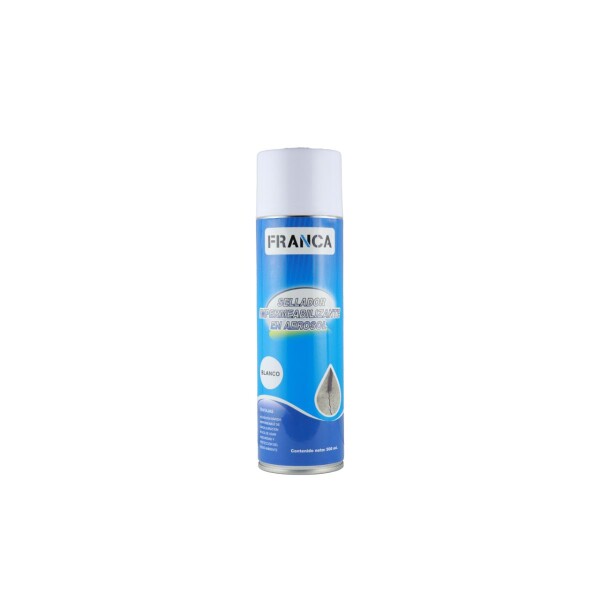 SELLADOR IMPERMEABILIZANTE BLANCO EN AEROSOL FRANCA 500ML Sellador Impermeabilizante Blanco En Aerosol Franca 500ml