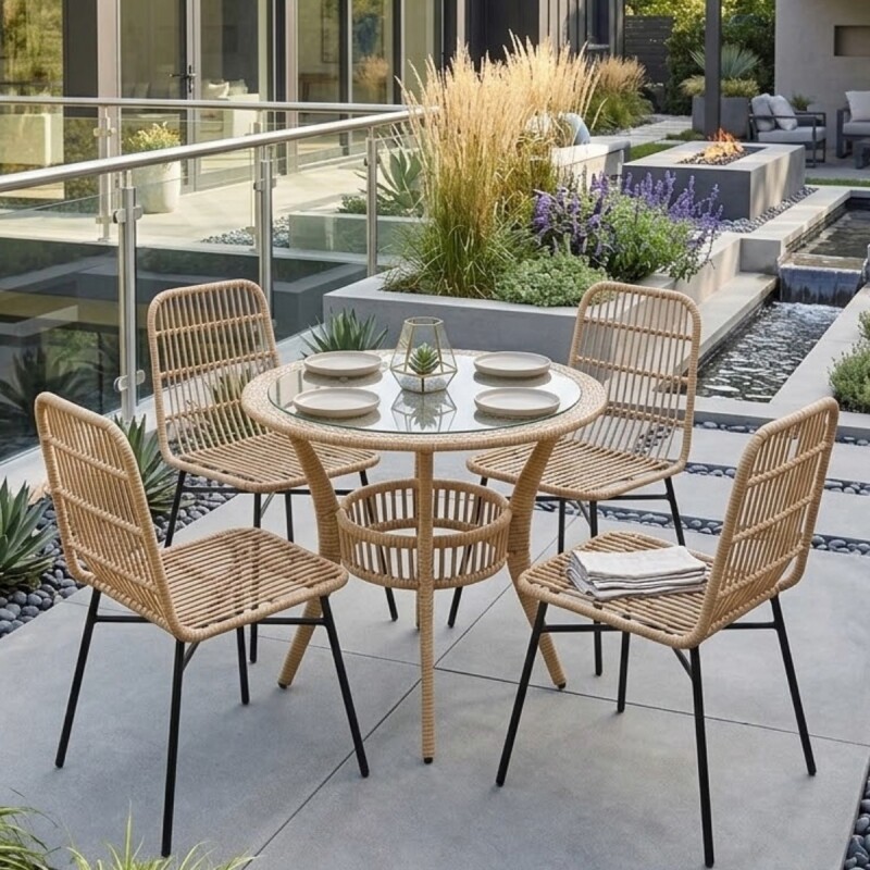 JGO COMEDOR JARDIN JAMAICA 5PCS Unica