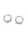 TJ Icon Earrings Plata