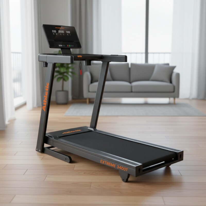 Caminador Plegable Athletic Extreme 3400T Negro